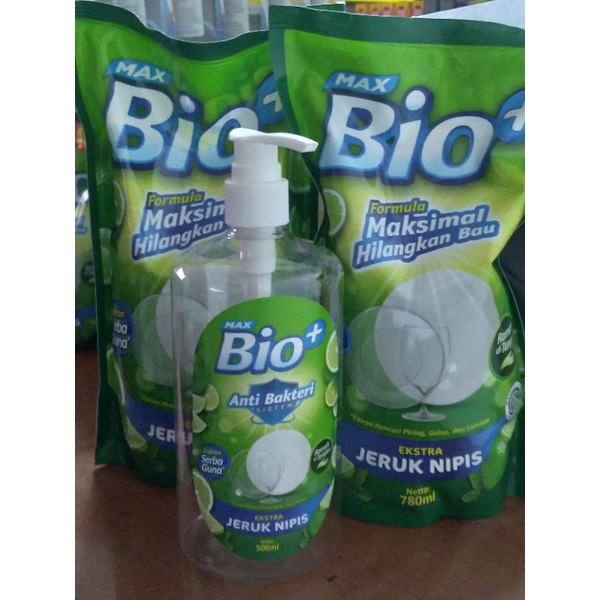 BIO cairan pencuci piring 780 Ml