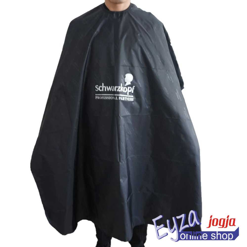 Original TERMURAH SCHWARZKOPF Jubah Apron Kip Pangkas Rambut Salon Barbershop Cape - B03