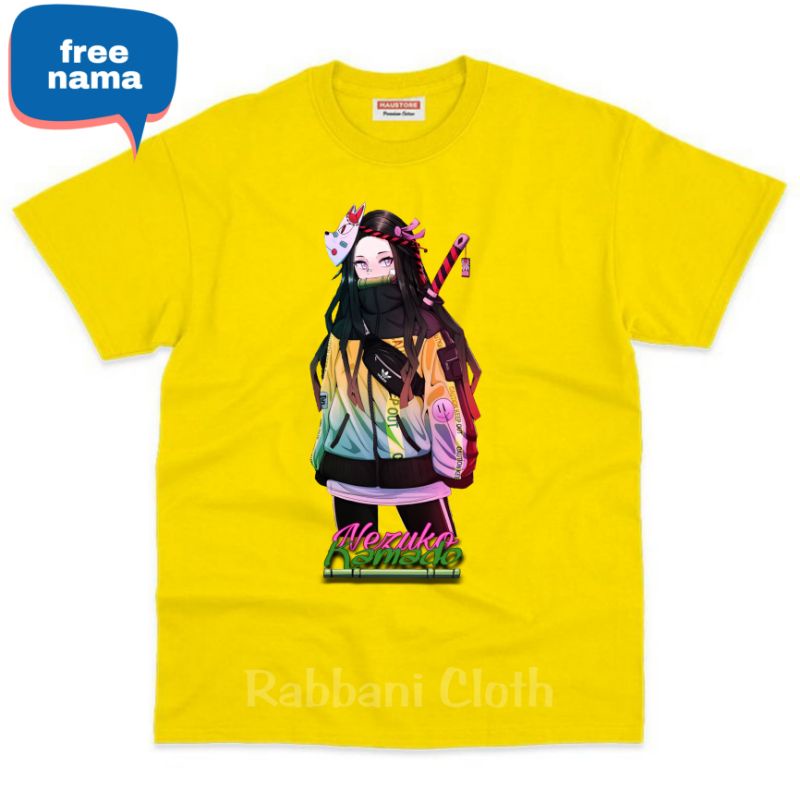 baju nezuko kamado demon slayer .kaos anak