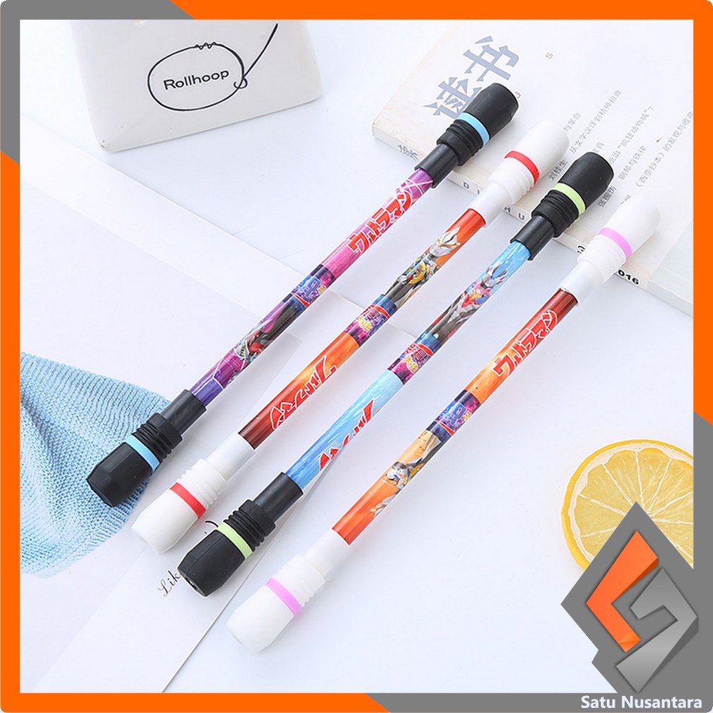 

SN-A38 Spinning Pen Pulpen Putar Karakter Anti Stress / Pena Pulpen Putar Mainan Anak Pen Spinner Balance