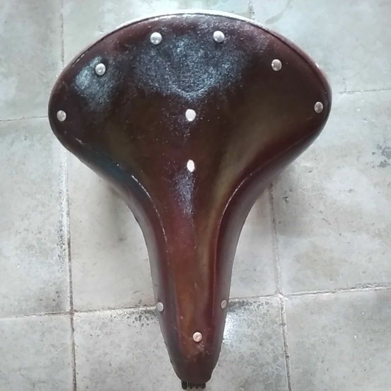 Sadel gelung kulit sepeda jengki & onthel