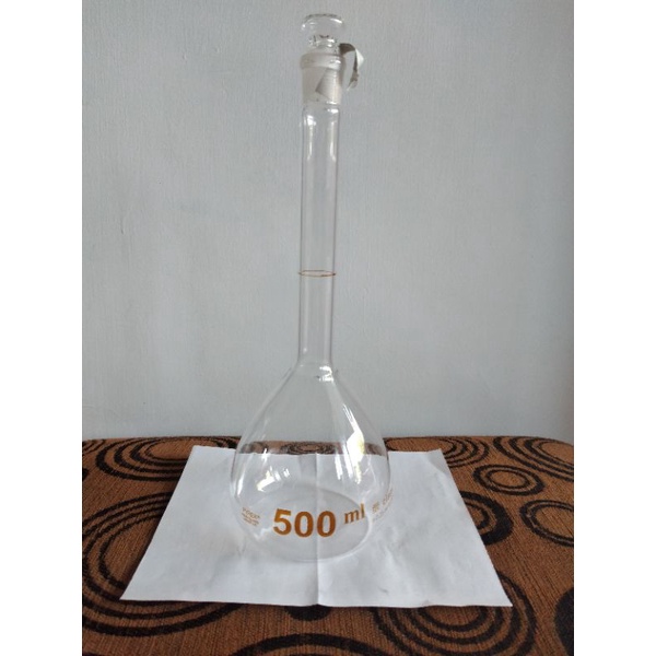 Labu ukur Pyrex 500 ml