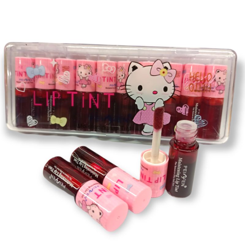 Lip tint hello kity isi 10.pcs mica