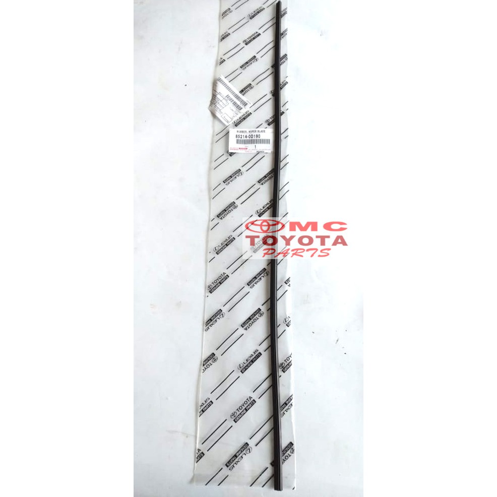 Karet Rubber Wiper Depan Kanan Toyota Sienta 85214-0D190