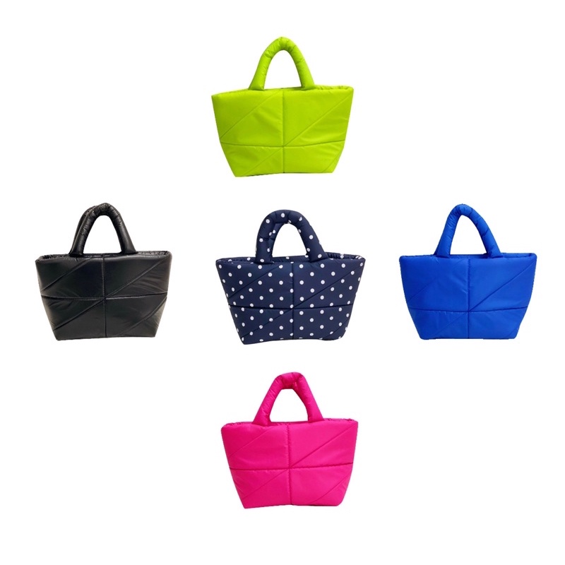 ziggy puffbag /puffbag /totebag /pillowbag