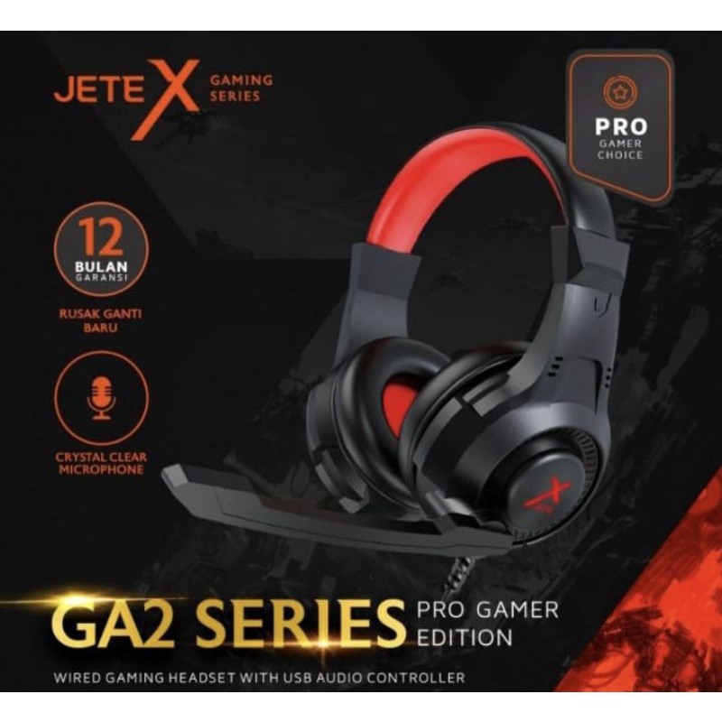 EARPHONE jete X GA2 GAMING SERIES
