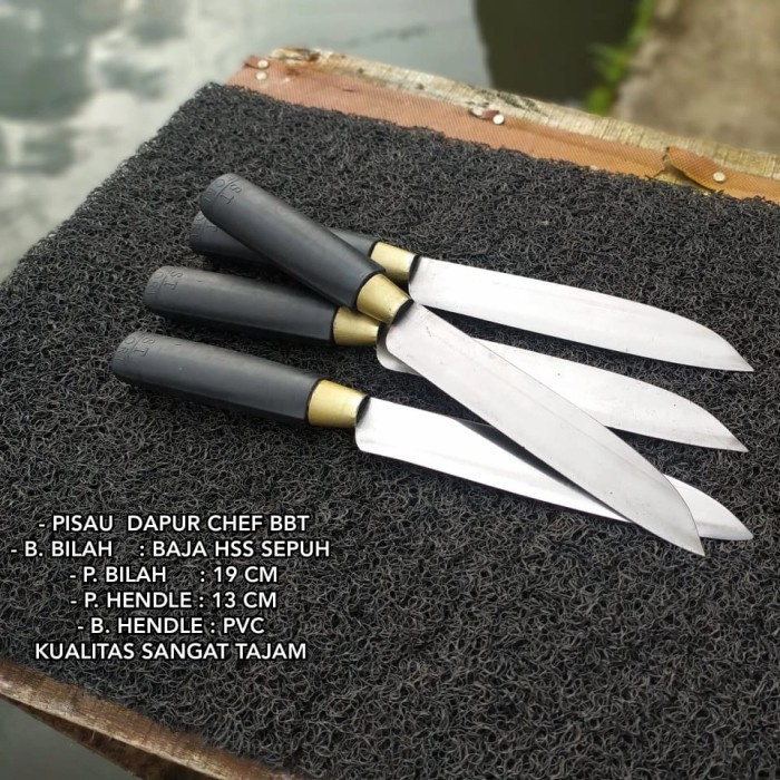 pisau dapur 1 set isi 5