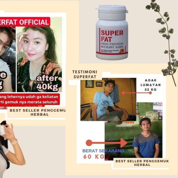 SUPER FAT PENGGEMUK BADAN / KAPSUL PENGEMUK BADAN