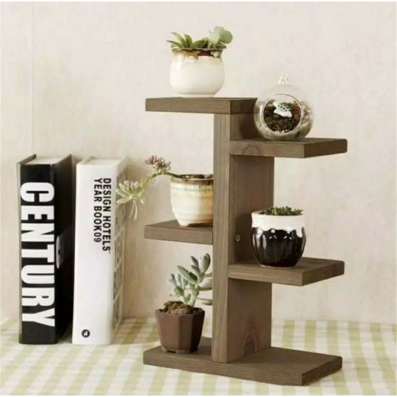 C30 RAK TANAMAN / RAK KAKTUS SUKULEN / RAK SERBAGAUNA/ RAK DINDING MEJU