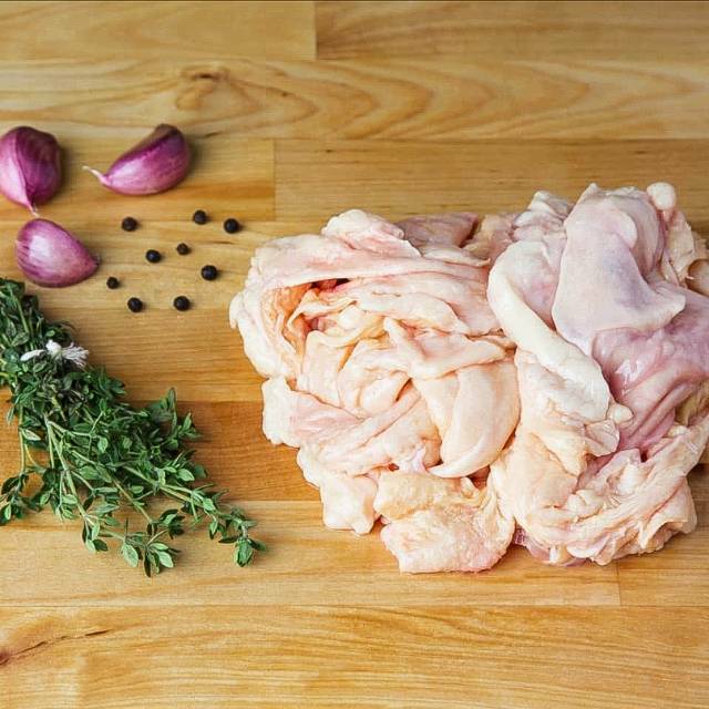 

Kulit ayam fresh 500 gram