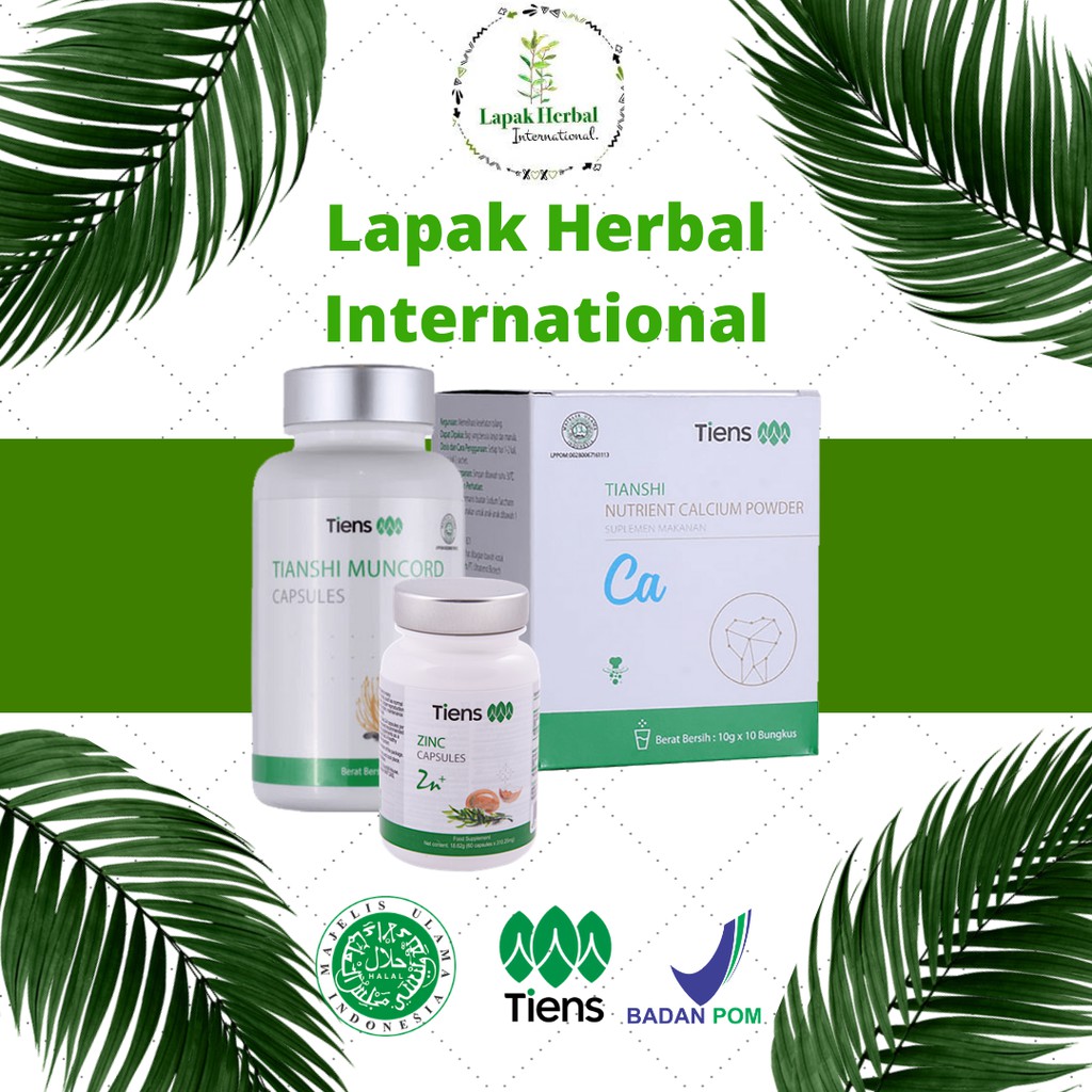 Tiens Paket Promil Papa Herbal Special 100% Original