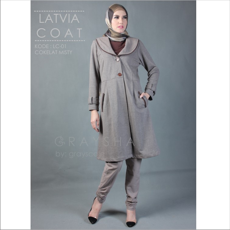 Cardigan Panjang - Outer Wanita Kekinian