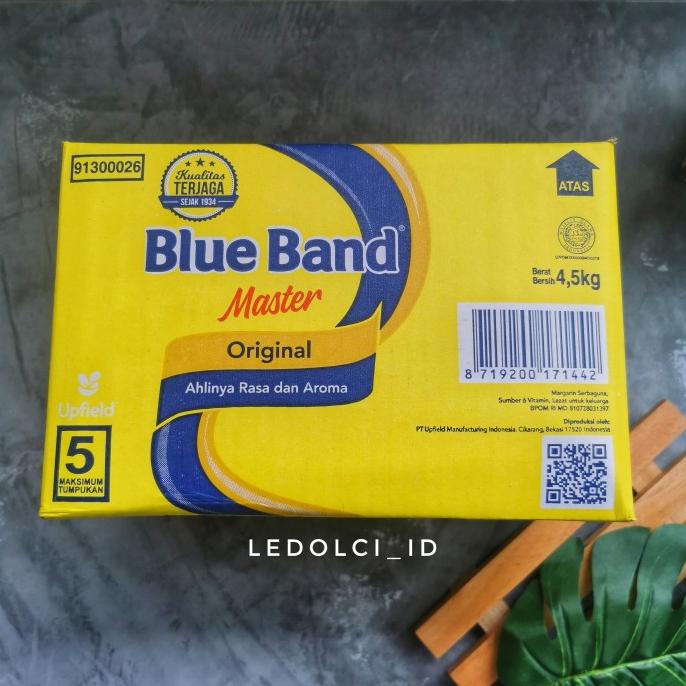 

MARGARIN MENTEGA BLUE BAND BLUEBAND MASTER 4.5 KG (PER BOX) ledolci92 Segera Beli