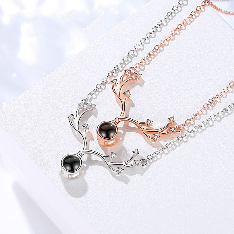 [COD] Grosir Korea Kalung Premium Titanium Lapis 18K Perhiasan Berlian Wanita Choker