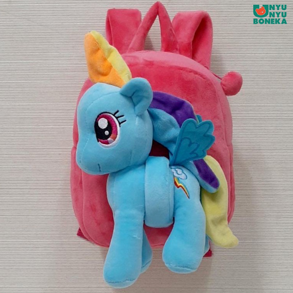 tas ransel + boneka kuda pony my ransel Anak sekolah paud kado uitah baby