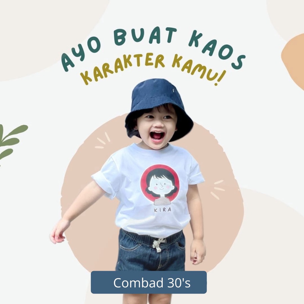 KAOS ANAK | BAJU ATASAN ANAK | KAOS ANAK CUSTOM | KAOS CUSTOM | KAOS KARAKTER