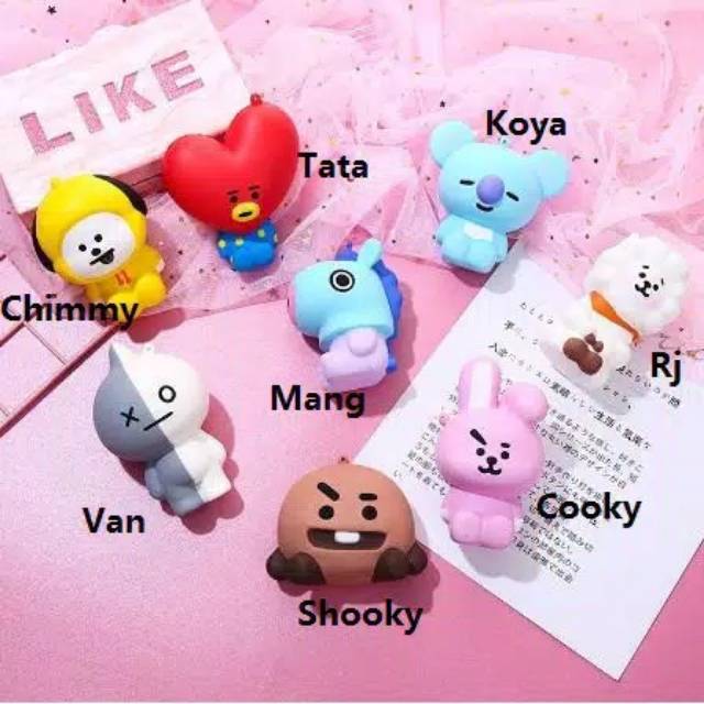 Squishy BT21 BTS Slow Rising