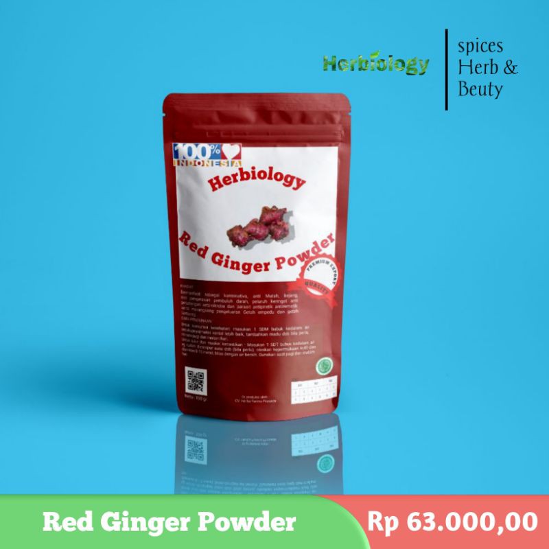 

Red ginger powder/bubuk jahe merah