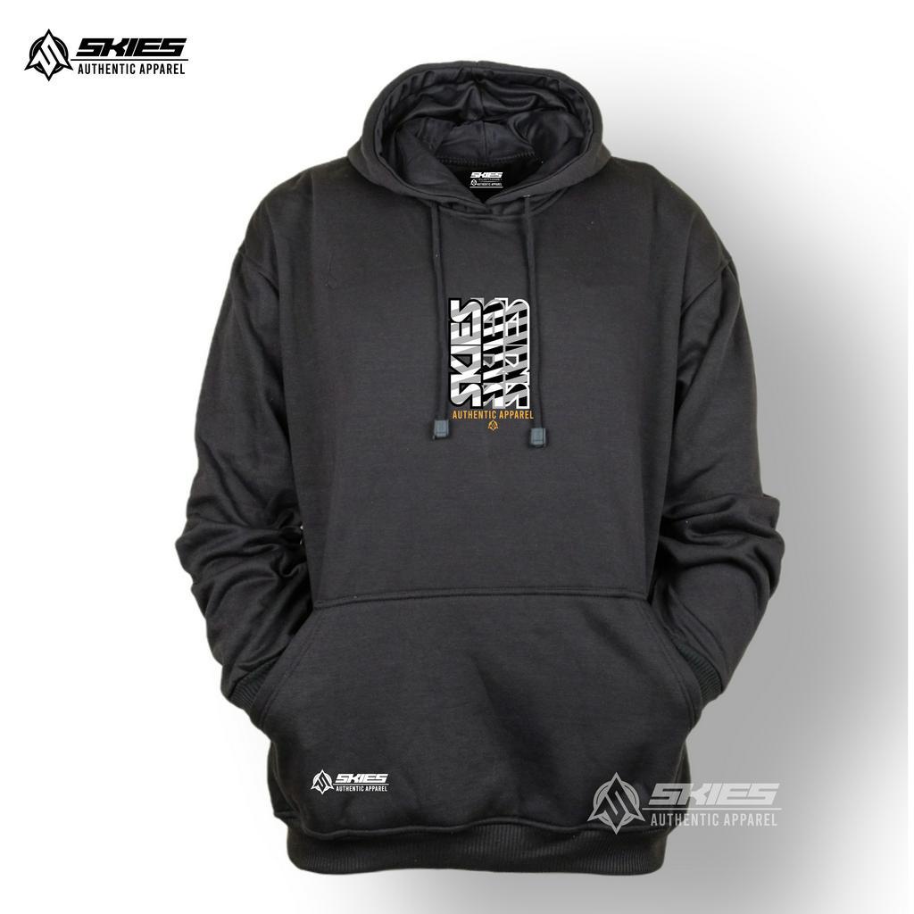 Sweater Hoodie Pria Aesthetic Graffity Warna Hitam Skies Apparel Bahan Katun Fleece Premium High Quality Unisex Hoodie Cowo/Cewe Jaket Hudie Cowok Murah Korean Style