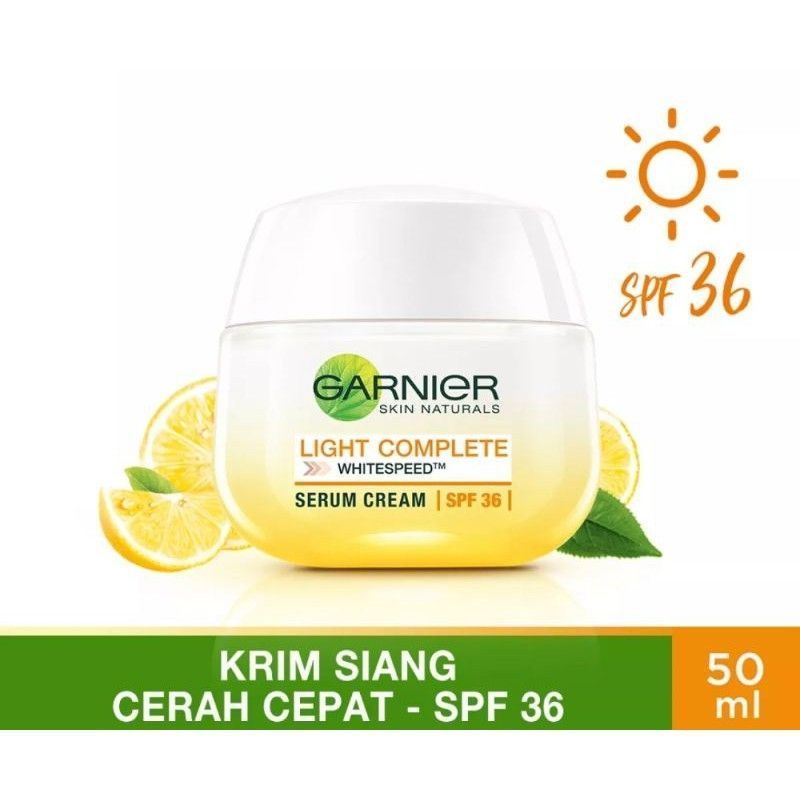 Jual GARNIER LIGHT COMPLETE (KRIM SIANG MALAM) Shopee Indonesia