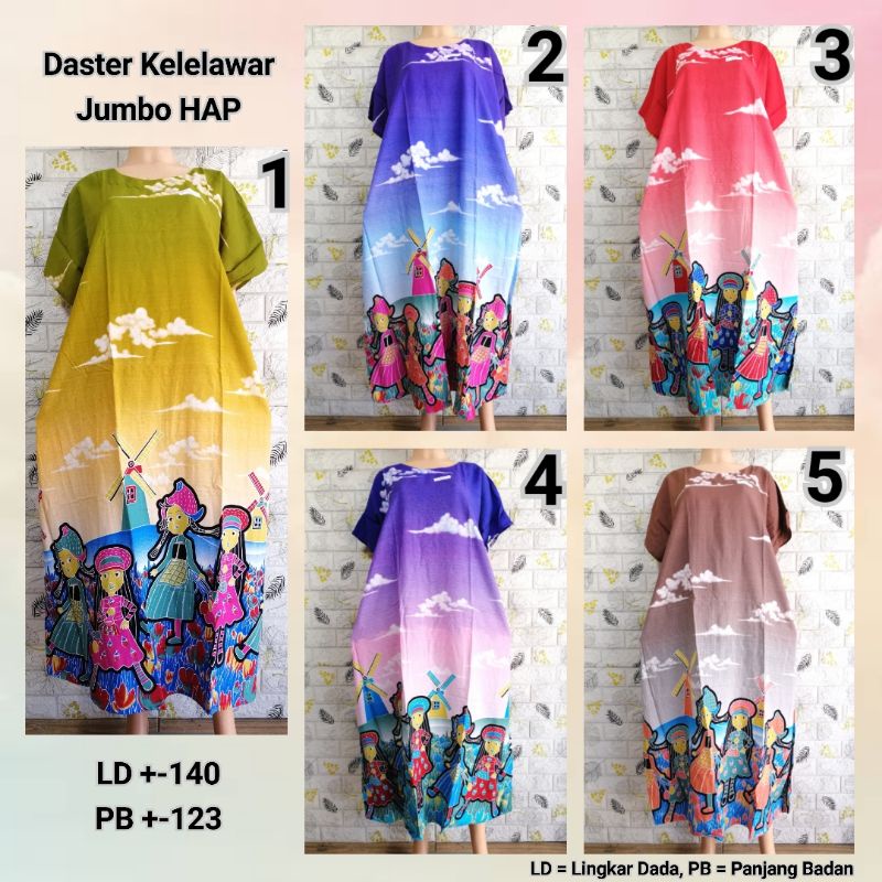 DASTER LOWO KELELAWAR JUMBO HAP BIGSIZE ADEM RTGHT + BU TEJO HOLAND