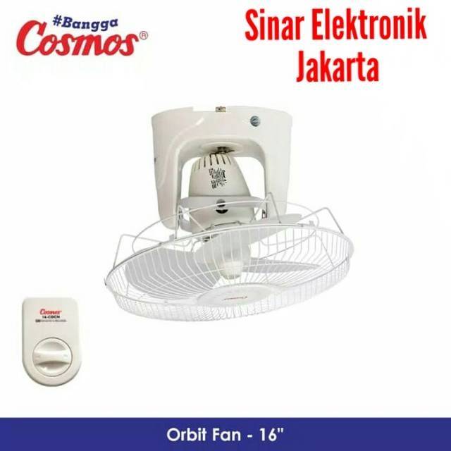 Cosmos 16-COCN. Kipas Angin Auto Orbit Fan 16&quot;inc. Baru Bergaransi Resmi