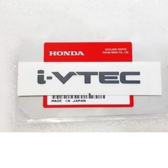 AM - Sticker Stiker Emblem Logo i-vtec Kaca Belakang Honda CRV Gen 3 IVTEC