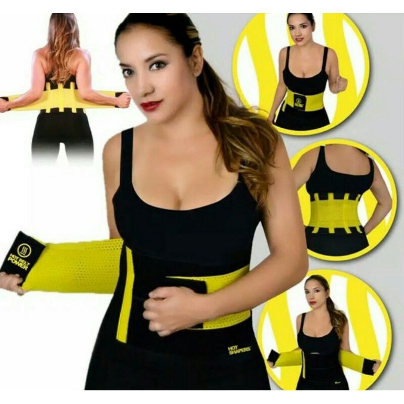 Hot Shapers belt korset / sabuk sport pembakar lemak tubuh