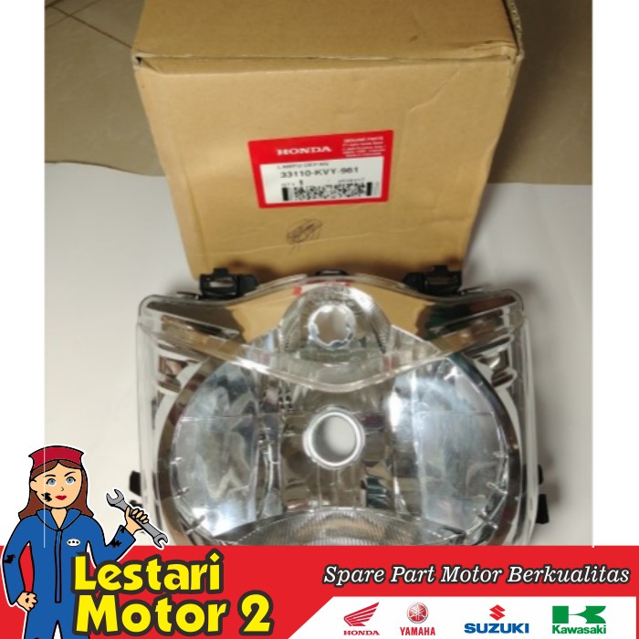 Promo Reflektor Refektor Beat karbu Original Honda