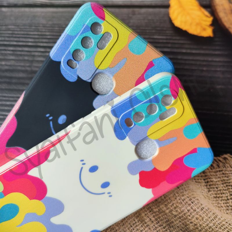 Case Smile Vivo Y30 / Y30i / Vivo 1938 Softcase Smile Candy Colour Soft TPU Lembut