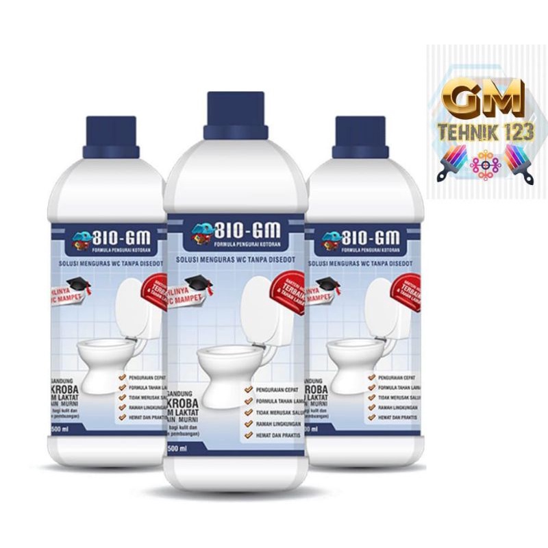 Bio Gm Biru |Obat kurasWc | Obat wc bau| ampuh kuras wc murah
