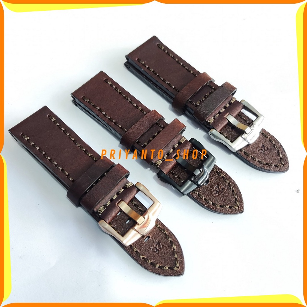 Tali jam tangan Kulit Nautica Asli 22mm 24mm 26mm Strap Jam Tangan