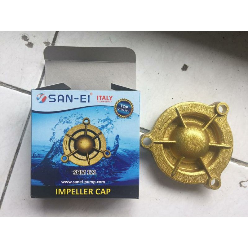 casing cover tutup impeller pompa air shimizu wasser lubang 3