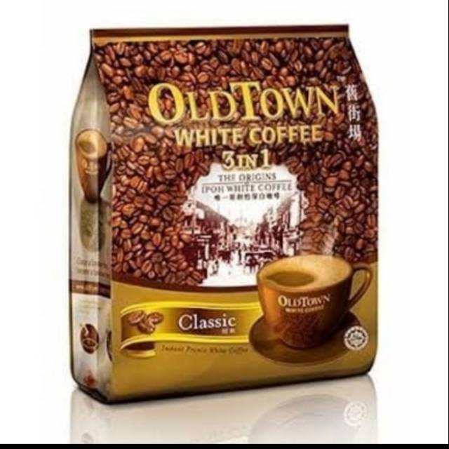 

Old town white coffee classic 3in1