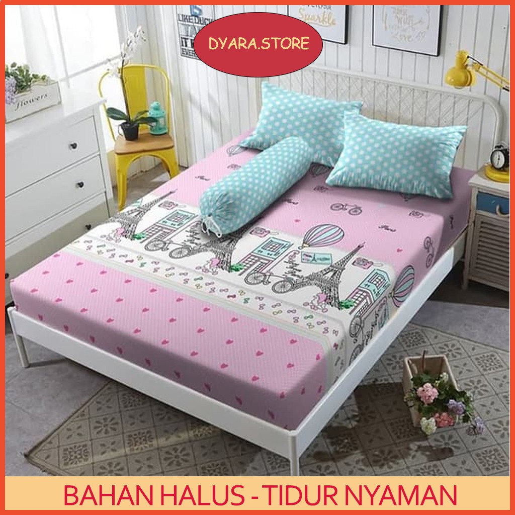 Sprei Kintakun Dluxe King 180x200 Elysees - Seprai Dluxe 180 X 200 H3e8