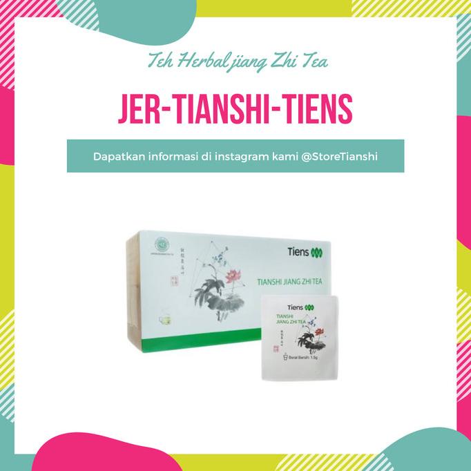 Tiens JIANG ZHI Tea | Teh Hijau Tianshi Herbal ASLI 100%.