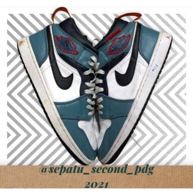 FACETASM X NIKE AIR JORDAN 1 MID FEARLESS CU2802-100 NIKE AUTHENTIC