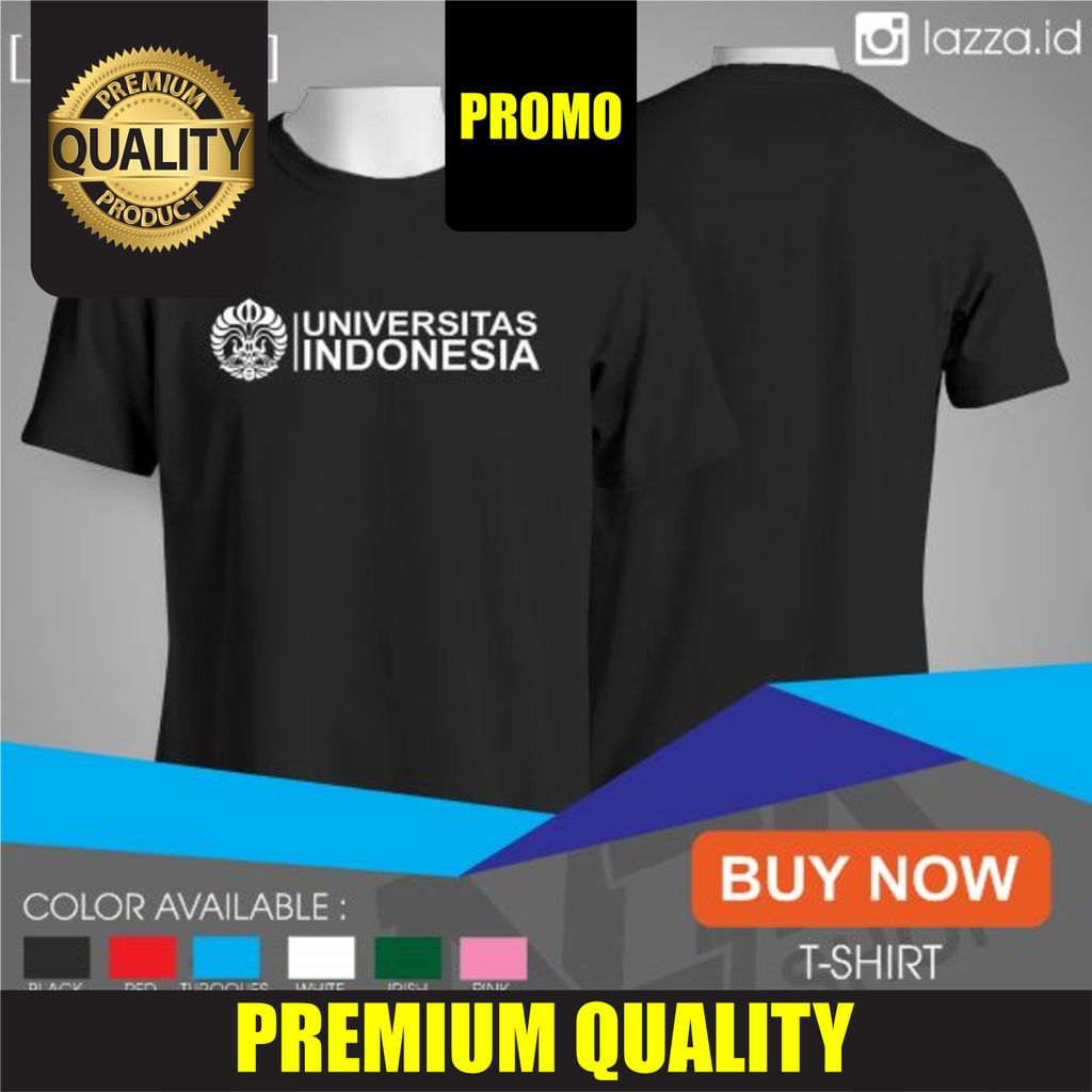 SALE  Kaos / Baju / T-shirt Universitas Indonesia UI Distro Murah Keren Kaos T-shirt T Shirt Baju
