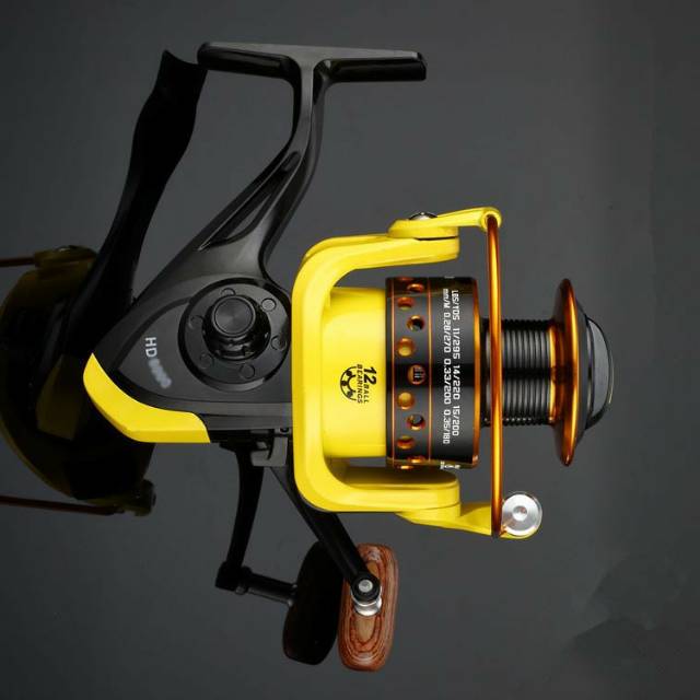 New LIEYUWANG Reel Pancing HD6000 / HD7000 12 Ball Bearing