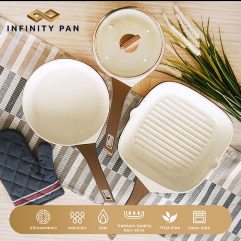 BOLDe Infinity Pan Set 3+1