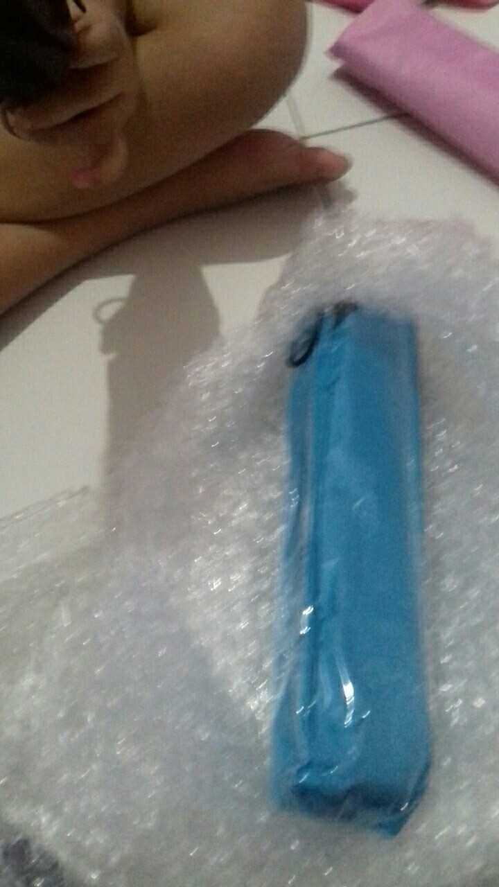 Payung Lipat 3d Magic Umbrella Dimensi Lapisan Hitam Anti Uv - Pink Nd