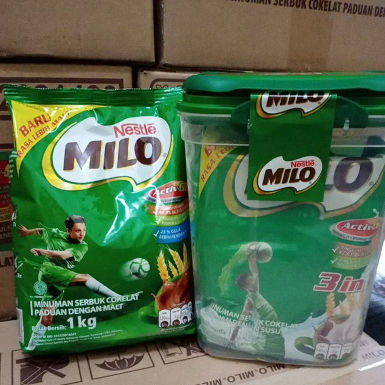 

✨BISA BAYAR DI TEMPAT✨ Milo active go - milo active go 3 in 1 1000gram BERGARANSI [Kode 1|Kode