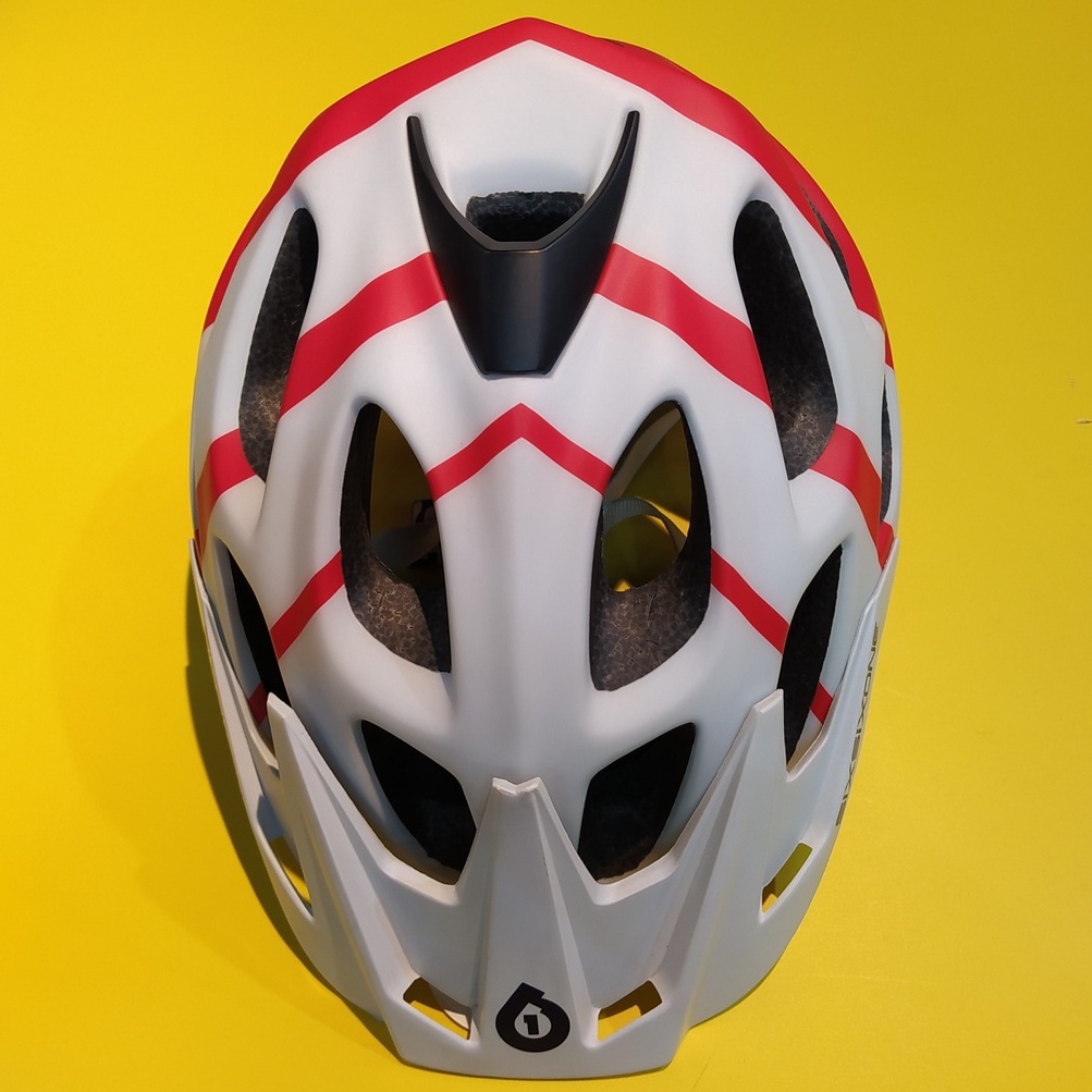Helm Sepeda Six Six One Recon 661 White Red not giro fox bell kabuto