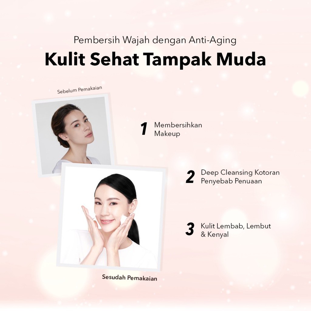 Kosmetik You Golden Age Deep Cleansing Facial Wash / Pembersih Wajah 100g