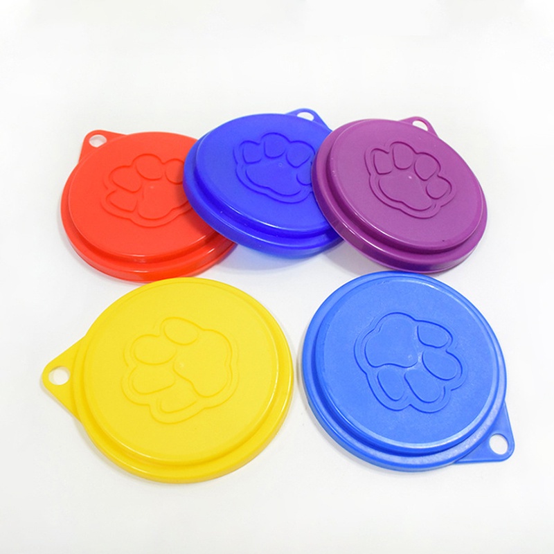 Penutup Makanan Kucing Makanan Kaleng Kaleng Makanan Kucing Silikon / Silicone Canned Cat Food Lid Cover / Tutup Kaleng totall