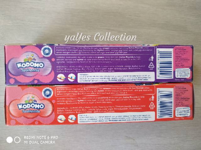 Kodomo odol pasta gigi anak toothpaste 45 g rasa buah anggur jeruk melon strobery hadiah mainan