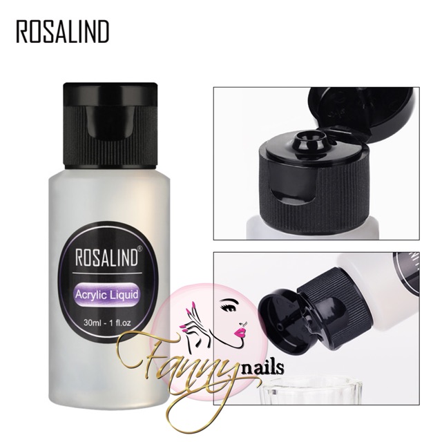 ROSALIND acrylic liquid cairan monomer bubuk akrelik 3d flower wedding nails