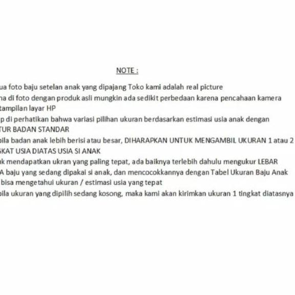 DISKON ATASAN BAJU KAOS ANAK Atasan kaos anak tiga BEKO 093 CEWEK COWOK IMPORT MURAH