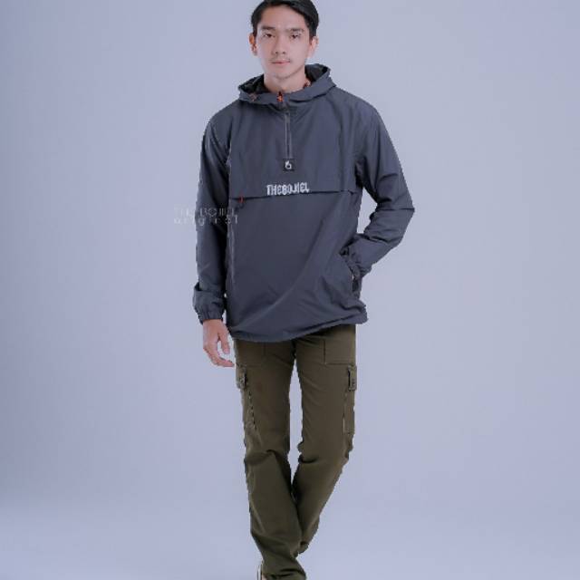 (BAYAR DITEMPAT) JAKET COUGLE POLOS BORDIR