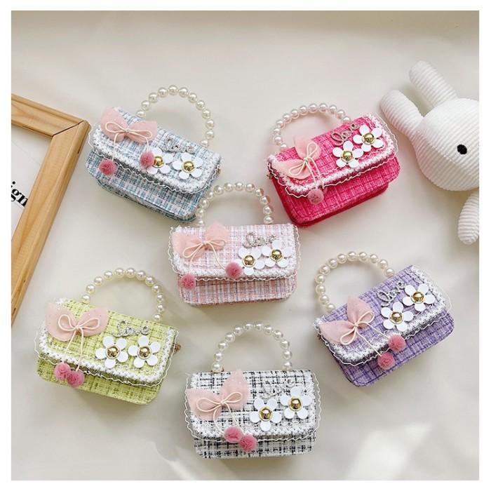 Wbf - Tas Jinjing Pearly Anak Lucu Import